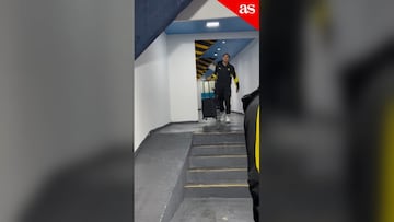 Brayan Cortés sufre su primer fracaso en Peñarol: el chileno y una escena muy triste