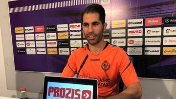 Moyano en rueda de prensa.