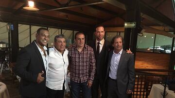 Leyendas americanistas se reúnen previo al Clásico