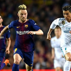 Ronaldo leaving Madrid would make Barca star Rakitic happy