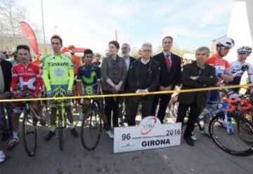 23/03/16 CICLISMO VUELTA A CATALUNYA VOLTA A CATALUNYA ETAPA 3 GIRONA  -  LA MOLINA ALP
Minuto de silencio ATENTADOS BRUSELAS  ALBERTO CONTADOR NAIRO QUINTANA
JOAQUIN RODRIGUEZ  JOAQUIM RODRIGUEZ PURITO RODRIGUEZ