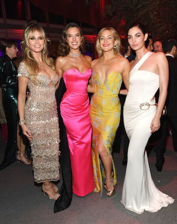 Heidi Klum, Alessandra Ambrosio, Kate Hudson y Lily Aldridge.