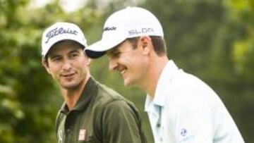 Adam Scott y Justin Rose 