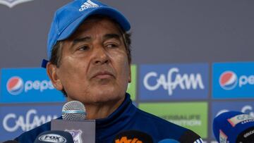 Pinto en rueda de prensa