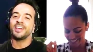 Luis Fonsi y Lara &Aacute;lvarez cantan Despacito en Instagram