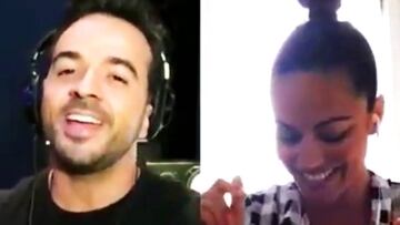 Luis Fonsi y Lara Álvarez cantan Despacito en Instagram