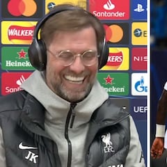 La inesperada reacción de Klopp al escuchar esta pregunta sobre Vinicius que le delató