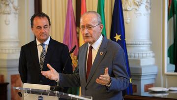 José María Muñoz y Francisco de la Torre, en una imagen de archivo.