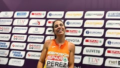Maribel Pérez en los Europeos de Roma 2024.