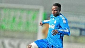 <b>FORZÓ. </b>Diarra jugó tocado frente al Real Unión y se rompió.