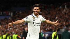 Asensio, con el Real Madrid.