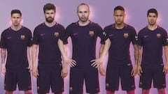 Purple reign for Barça as new 2016/17 away shirt is unveiled