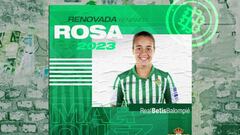 Rosa M&aacute;rquez, jugadora del Betis. 