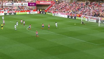 Un error muy doloroso en el peor momento: el fallo de Lola en el 1-1