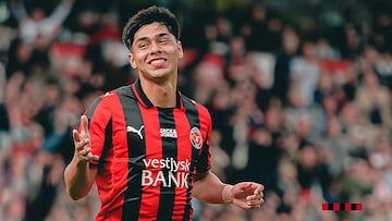 Midtjylland - Nottingham Forest: el rol clave de Darío Osorio