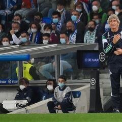 Pellegrini: "Es importante seguir por delante de la Real Sociedad"