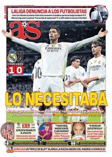 Las portadas de AS de octubre