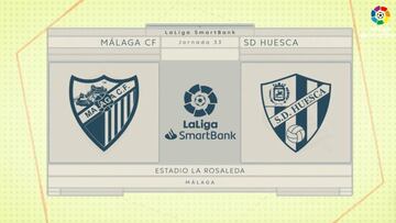 Resumen y goles del Málaga vs. Huesca de LaLiga SmartBank
