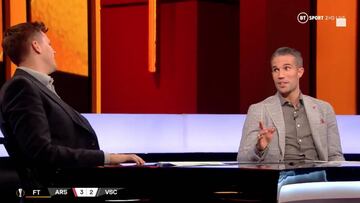 Pocas veces habr¨¢n sido tan duros con Emery: Van Persie ataca sin piedad su liderazgo....