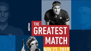 La leyenda suiza del tenis tendrá un partido amistoso ante el jugador alemán número seis del Ranking Mundial.