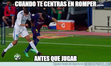 Los memes más divertidos del Barcelona-Real Madrid