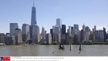 LOS IMOCA PNE 60 ENTRENAN CON MANHATTAN AL FONDO