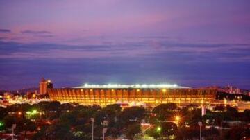 Sede de Belo Horizonte. El estadio de Mineirao.