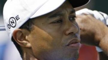 Woods durante el US Open.