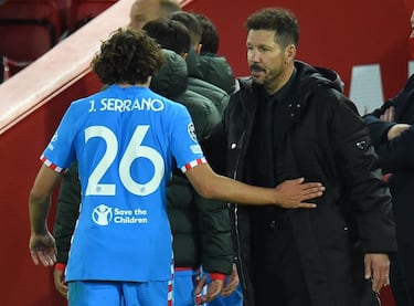 Javi Serrano: ¡°Creo que todav¨ªa queda Cholo para rato en el Atleti¡±