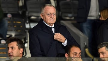 Aulas, presidente del Lyon.