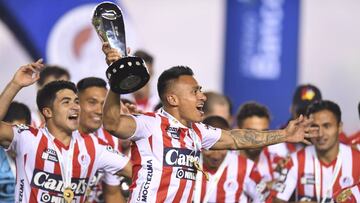 Atlético San Luis con el trofeo de campeón del Clausura 2019 del Ascenso MX.