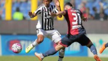 Cuadrado ha vestido cuatro camisetas en Italia: Lecce, Udinese, Fiorentina y Juventus.