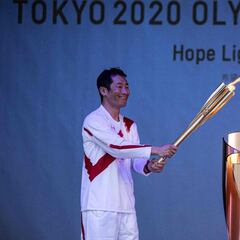 Olympic torch relay finishes its first day in Fukushima