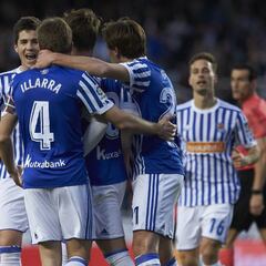 La Real se aprovecha de la torrija inicial del Alavés