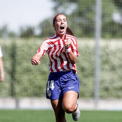 Laura Rodríguez decide el miniderbi para acercar el ascenso al Atleti