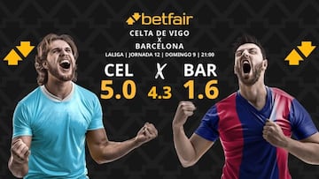 Celta de Vigo vs. FC Barcelona: horario, dónde ver, pronósticos y clasificación