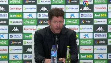 Simeone: "LaLiga ha marcado dificultades desde el inicio"