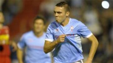 Iago Aspas, delantero del Celta, fue sancionado con cuatros partidos de suspensi&oacute;n, por un cabezado a Carlos Marchena en el derbi gallego.