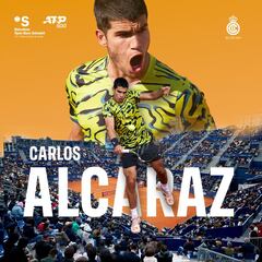 Carlos Alcaraz, confirmado para el Conde de Godó