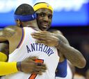 LeBron descartó ir a los Knicks por el trato que recibió Carmelo