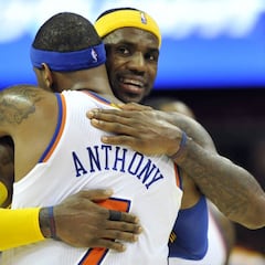 LeBron y Carmelo: el duelo se repite 20 años después