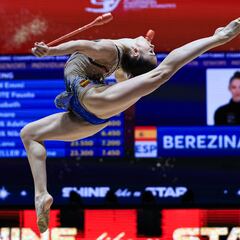 Polina Berezina alcanza su segunda final y peleará por las medallas en cinta