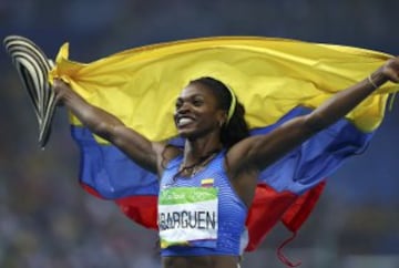 Caterine Ibargüen logra medalla de oro en Salto Triple