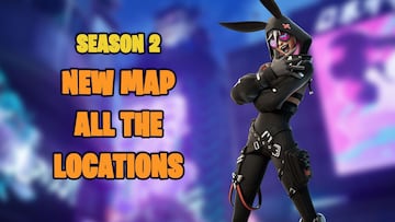 Fortnite Chapter 4 Season 2: get to know the new cyberpunk map