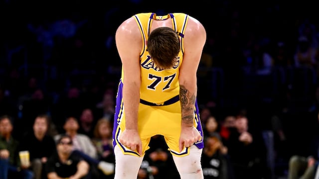 After a bitter playoff exit and growing concerns over his conditioning, the Lakers star is working to transform himself.