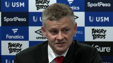 La reflexión de Solskjaer tras la dura goleada ante Everton