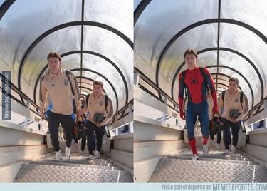 La roja a Huijsen, el Barça, Messi... Los memes más divertidos de la jornada 