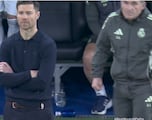 La significativa cara de Xabi Alonso en TV solo un segundo antes de saber que se venía la gran pitada del Bernabéu
