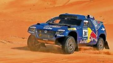 <b>POR BUEN CAMINO. </b>Sainz tiene aún dos jornadas por delante para intentar ganar en Dubai.