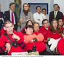 La infanta Elena visita el Centro Nacional de Vela Adaptada